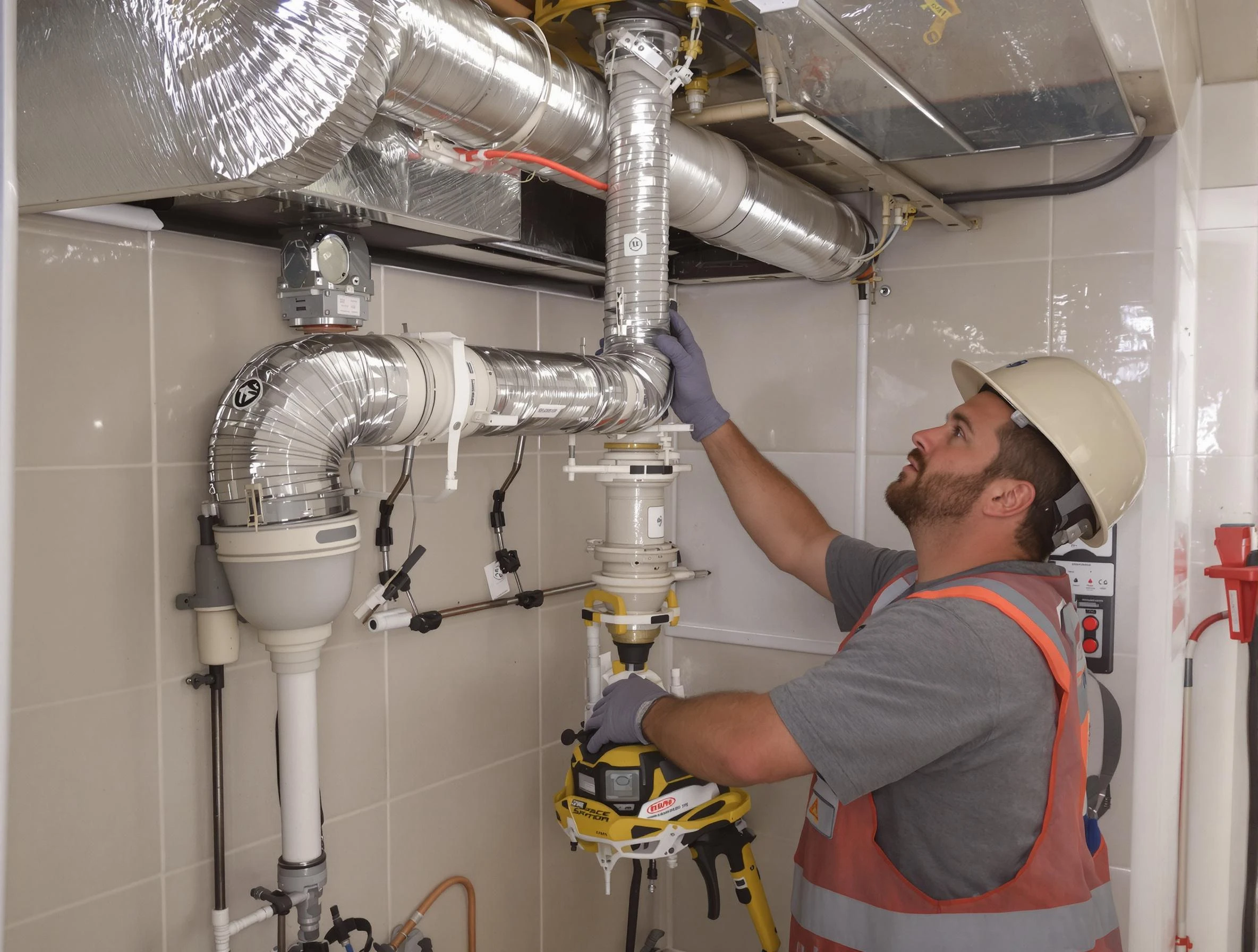 Murrieta Dryer Vent Cleaning expert performing professional dryer vent repair and installation in Murrieta