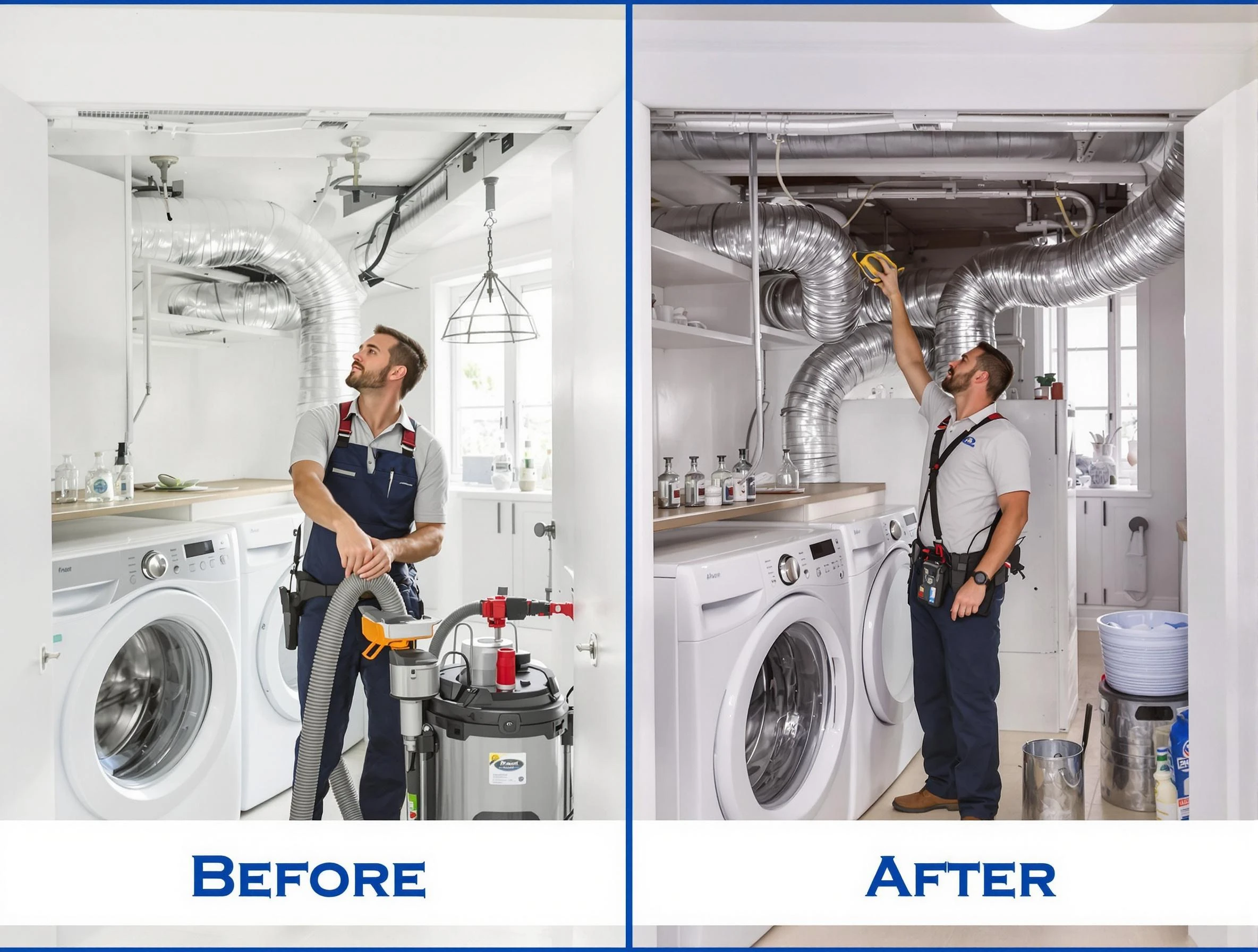 Expert gas dryer vent cleaning by Murrieta Dryer Vent Cleaning in Murrieta