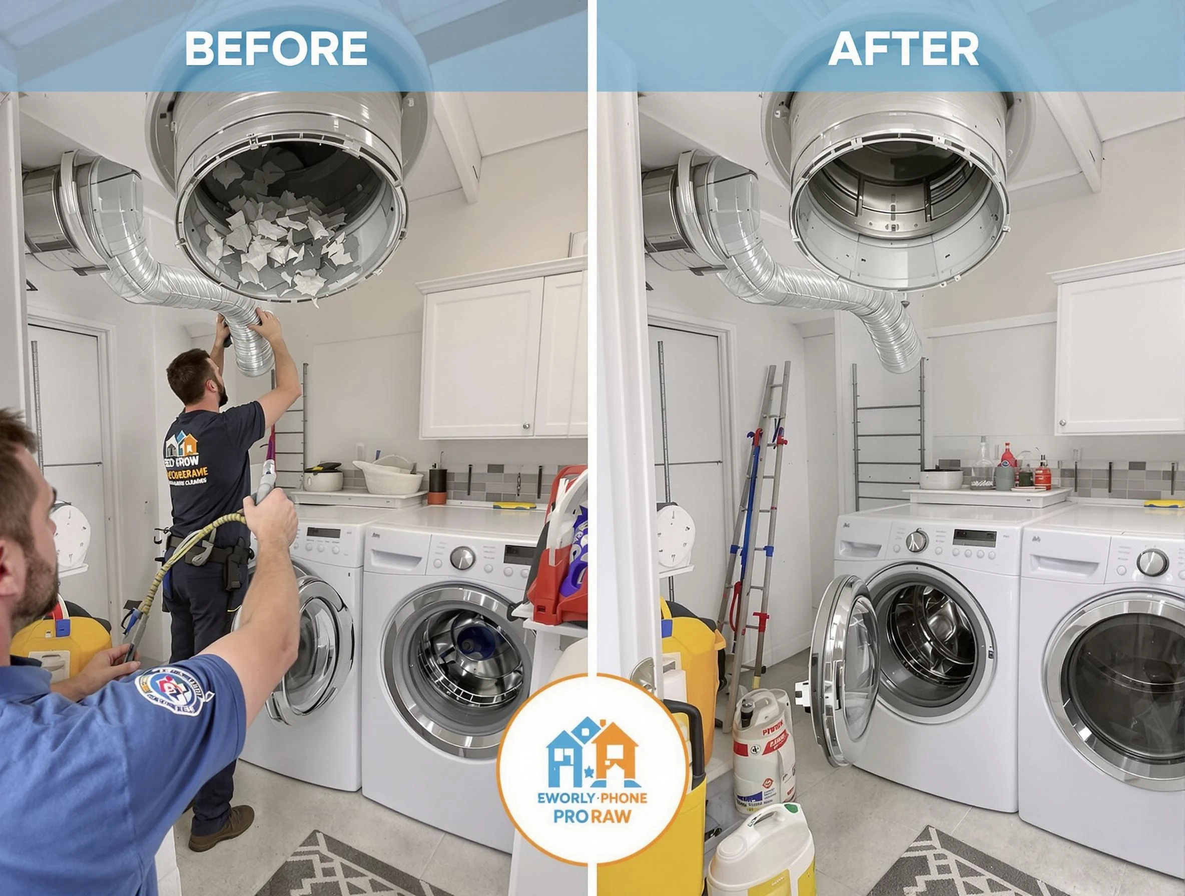 Residential dryer vent cleaning by Murrieta Dryer Vent Cleaning in Murrieta